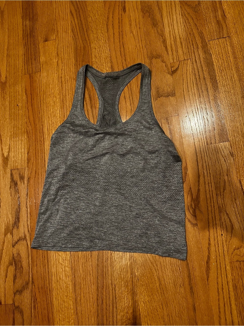 Lululemon Swiftly Tech Racerback Tank — Heather Grey
